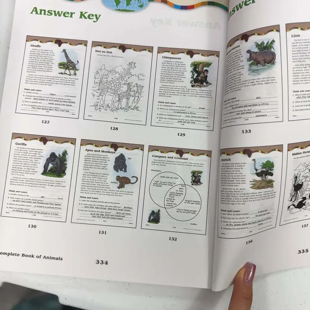 The Complete Book of Animals – Grades 1–3 – American Education Publishing – 2000